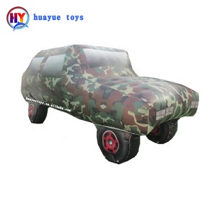 Inflatable Bể Xe Paintball Tương Tác Trò Chơi Bắn Súng Bắn Cung Mục Tiêu Không Khí Bunkers - Product Image 1