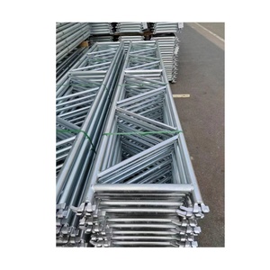Construcción Ringlock Andamio Sistema Doble Ledger Andamio Celosía Viga Doble Ledger Horizontal Brace - Product Image 1