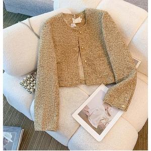 精致夹克2025新款女春秋气质高档圆领短款上衣 - Product Image 6
