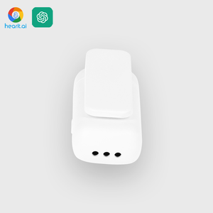 Ces 2025 ODM OEM Smart AI Arabic English Wireless Microphone Meeting Minutes Fast Translator Device Microphone With Chatgpt