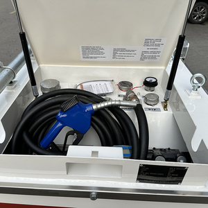 Sumac二重壁2000L移動式ガソリンポータブル燃料ディスペンサーJET A1ディーゼル貯蔵キューブタンクポンプ付きPHL用 - Product Image 4