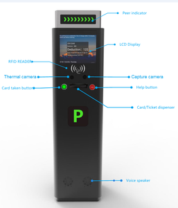 RFID y de código de barras de billete de vehículo de Control de acceso de pago automático, sistema de estacionamiento - Product Image 5