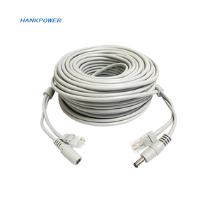 5M-50M Cat5E เครือข่ายอีเธอร์เน็ต LAN RJ45 พร้อมสายต่อขยายไฟ DC สําหรับกล้องวงจรปิดระบบกล้อง IP - Product Image 2