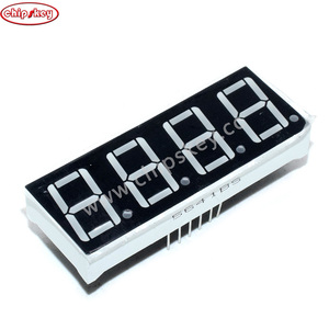 #1090 4 Bit 7 Segment Digital Tube LED-Anzeige 0,56 Zoll Common Anode 12Pins ICs 5461 - Product Image 2