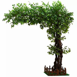 Ucuz büyük yapay Ficus ağacı/Bonsai Ficus Microcarpa/yapay Banyan ağaçları - Product Image 1