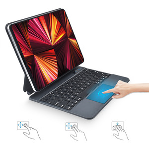 Backlit <strong>Custom</strong> logo Package Magic <strong>Keyboard</strong> case <strong>Key</strong> Bord for ipad Pro 2021 case <strong>Keyboard</strong> ipad 5th Generation case - Product Image 2