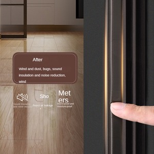 Bán buôn cửa gỗ chống trộm cửa PU tạo bọt hình chữ V tự dính cách âm dải chống gió và giảm tiếng ồn - Product Image 3