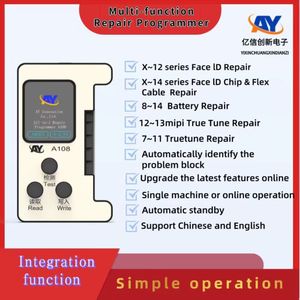 AY A108 programmatore non c' è bisogno di saldatore Flex Cable batteria Face ID Repair Tool Dot Matrix Flex per iPhone X XR XS 11 12 13 14 Pro Max - Product Image 2