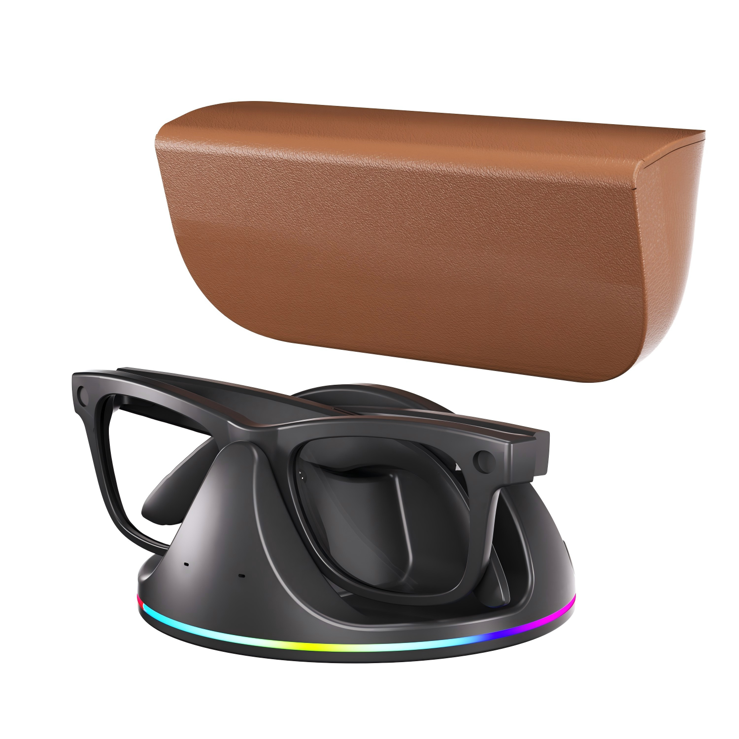 Base de chargement noire pour lunettes 043