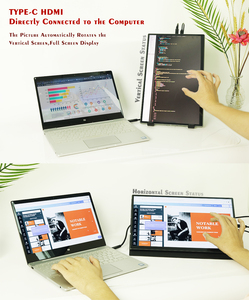 Sibolan 15.6 Inch 4K Interactive Touch <strong>Screen</strong> Gaming <strong>Monitor</strong> Slim G-<strong>Sensor</strong> Auto-Rotating <strong>LCD</strong> <strong>Display</strong> with USB Type-C New Product - Product Image 5