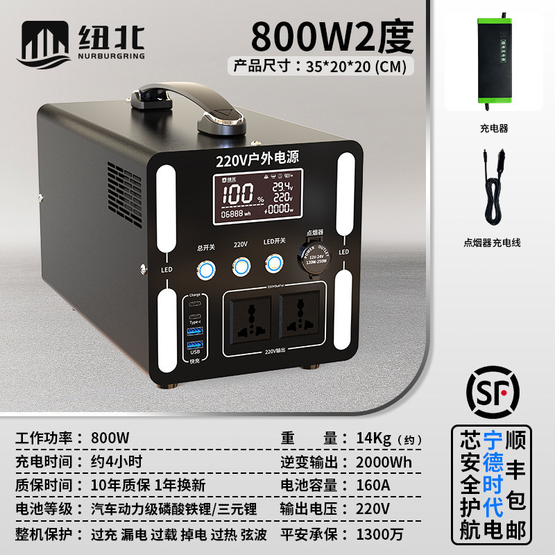 800 watts-2 degrees