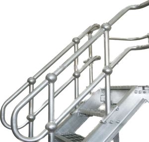 Настраиваемые оцинкованные порошкообразные перила - Product Image 1