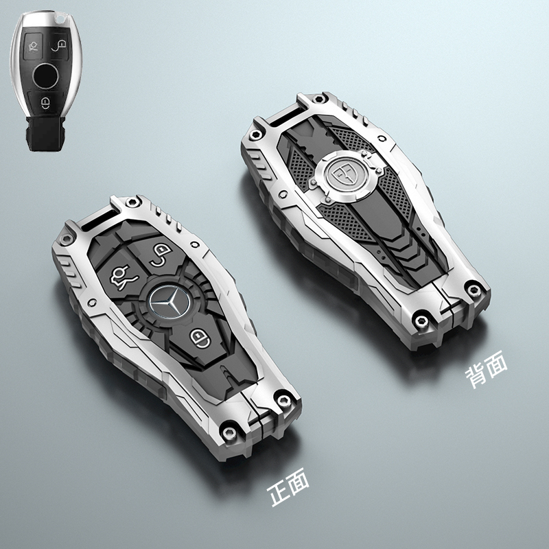 Bouton C argent 3