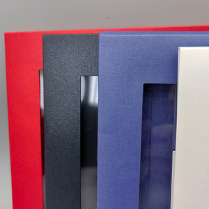 Tùy chỉnh Khăn lụa tái chế Ngọc Trai hộp giấy <span class=keywords><strong>5x7</strong></span> hộp sinh nhật urn hộp Phong bì với cửa sổ - Product Image 5