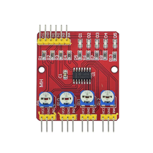 F233-01 Four-way infrared tracing / 4 channel tracking <strong>module</strong> / transmission line / <strong>obstacle</strong> <strong>avoidance</strong> / car / robot <strong>sensors</strong> - Product Image 2