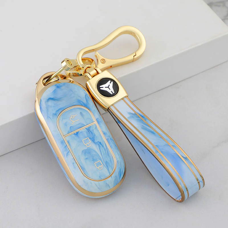 Blue+Key Chain