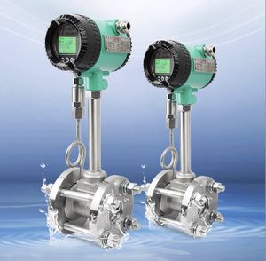 Flange Mounted Flow Meter Real-Time Data <strong>Output</strong> Nitrogen Gas Steam vortex <strong>Flowmeter</strong> - Product Image 5