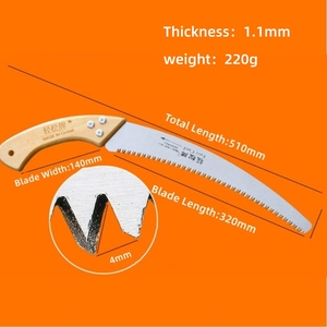 Üreticileri özelleştirmek yeni ahşap saplı testere taşınabilir el testere ahşap testere - Product Image 5