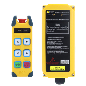 433 Wireless industriale mhz RF trasmettitore e ricevitore carroponte paranco telecomandato con codice di rotolamento - Product Image 1