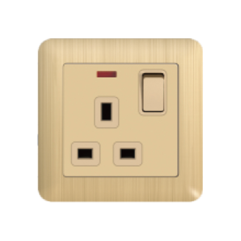 1gang 13A UK socket