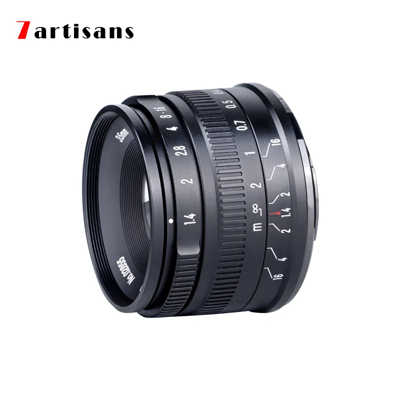 7artisans 7 artisans 35mm F1.4Mark II Aps-c Prime Lens for Sony E A6600 6500/Fuji XF/Canon EOS-M M50 /M4/3mount EM-10III/Nikon Z
