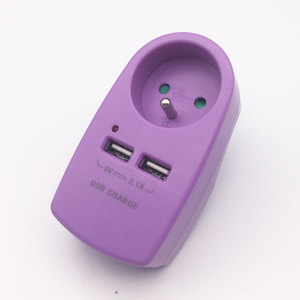 ฝรั่งเศสประเภทหนึ่งเต้าเสียบ2.1A ซ็อกเก็ต Usb - Product Image 6