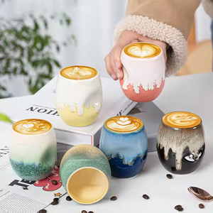 カスタマイズロゴハンドヘルドセラミックティーカップ & ソーサーセット,コーヒー & ティー卸売りまたは景品用 - Product Image 6