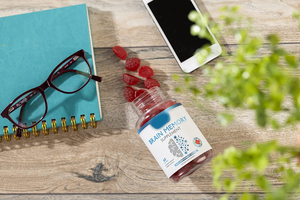 Suplementos cerebrales para la memoria y el enfoque de nootrópicos Brain Support to Neuro Mind Vitamins Gummies