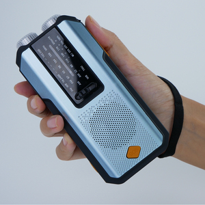 Hand Crank <strong>Wind</strong> <strong>up</strong> Radio with Solar <strong>Led</strong> Camping Light Emergency Survival Equipment for Travel - Product Image 3