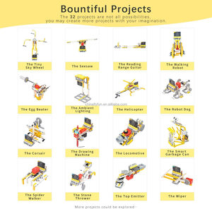Stemedu 30 in 1 Wonder Student Building Bricks Coding Kit Micro:bit用のプログラム可能なSTEM教育学習キット - Product Image 5