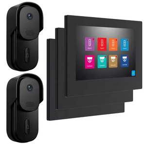 WF001 1080p HD Video Doorbell Camera <strong>Wireless</strong> Wifi <strong>Security</strong> Doorphone with <strong>Intercom</strong> Function Color Display Tuya Application - Product Image 4