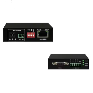 1通道RS232 RS422 RS485到以太网服务器串行到以太网转换器10/100M，带Modbus RTU到TCP - Product Image 3