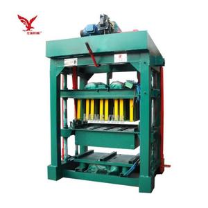 Habiterra <strong>Block</strong> <strong>Machine</strong> QTJ4-40A Interlocking Stabilized Concrete <strong>Block</strong> <strong>Machine</strong> - Product Image 1