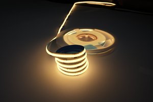 Haupt dekoration Multifunktion 608leds DC12V DC24V 8mm 10mm RA90 14w CCT COB abstimm bare dimmbare zweifarbige Smart <span class=keywords><strong>LED</strong></span>-Licht leiste