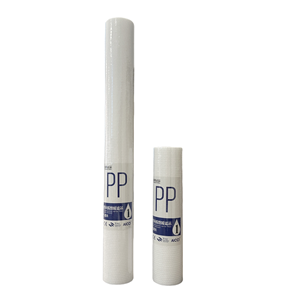 ไส้กรองผ้าฝ้าย PP 1ไมครอน20นิ้ว, ไส้กรองตะกอน PP เครื่องทำไส้กรองละลาย - Product Image 1