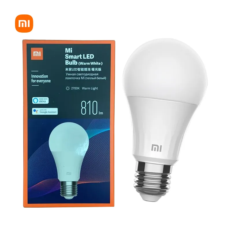 عالية الجودة واي فاي بليه التحكم عن بعد Xiaomi Mi الذكية Led لمبة إضاءة ذكية لمبة