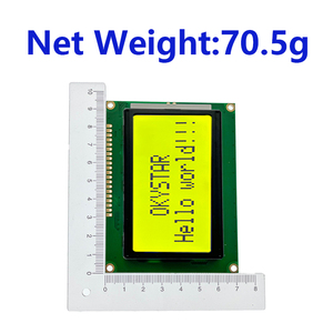 OKY4001-1 Gelb Grün 5V LCD-Bildschirm 12864 LCD-Anzeige modul 128x64 LCD - Product Image 3