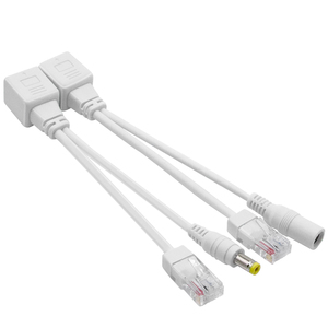 10/100Mbps DC5V-24V 2A入力および出力電圧一貫したストレートスルーPOEスプリッターネットワークカメラ電源モジュール - Product Image 1