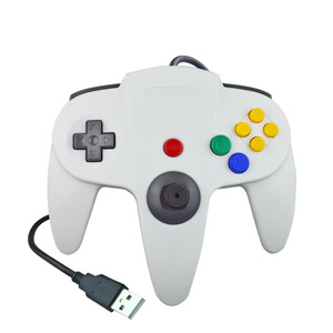Joystick Gamepad porta Console trasparente cablato USB per Controller N64 Joypad - Product Image 3