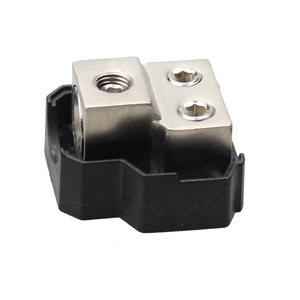 <strong>1</strong>*0/4ga In-2*<strong>4</strong>/8ga Out Amp Power Distribution Block Car Audio Splitter 2 Way <strong>Outputs</strong> Power <strong>Distributor</strong> Block Fuse Holder - Product Image 5