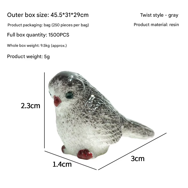 สไตล์บิดหัว-สีเทา