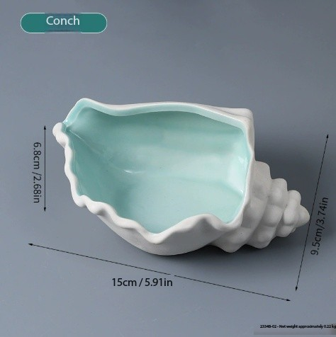 2334b-02 disco de cerámica-Concha