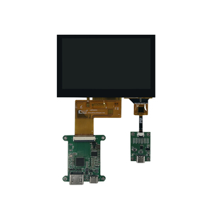 Display LCD Touch TFT da 4.3 pollici con scheda di interfaccia Audio-Video per il collegamento con Raspberry Pi - Product Image 2