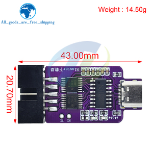 TZT DC 1.2V-3.3V type-c USB Blaster İndirici için ALTERA CPLD/FPGA JTAG Altera programcı Arduino için