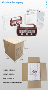 LEAP PQ9907S Digital Chess <strong>Clock</strong> <strong>Count</strong> up Down <strong>Timer</strong> for Game Competition - Product Image 5