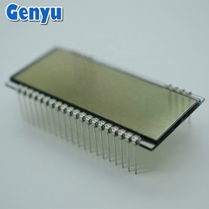 Kunden spezifischer 7-Segment-8-stelliger Pin-Anschluss Blaues Hintergrund beleuchtungs segment LCD-Display Htn Lcd für Energie zähler - Product Image 2
