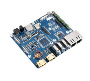 Brandneue Original Raspberry Pi CM4 Dual Gigabit Ethernet Basis platine PCIe PoE USB M.2 SSD Unterstützung für Industrial Edge Computing - Product Image 1