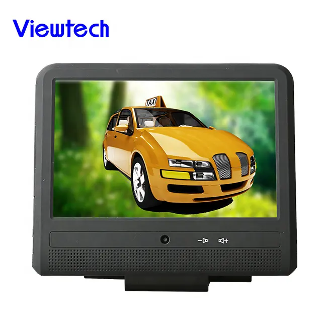 Sistema Android 10,1 pulgadas digital interactiva taxi monitor de la Publicidad pantalla lcd