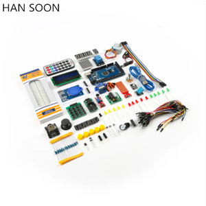 Kit para principiantes para grandes 2560 Arduino Sensor Kit UNO R3 Placa DE DESARROLLO RFID Actualización Kit de aprendizaje para principiantes
