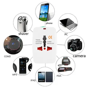 Multifunctional Universal Travel <strong>Adapter</strong> <strong>EU</strong> UK US AU AC Power Charger <strong>Adapter</strong> Outlet Converter Socket <strong>Plug</strong> Adaptor Connector - Product Image 2